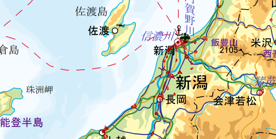 人口集中地区（ＤＩＤ地区）地図